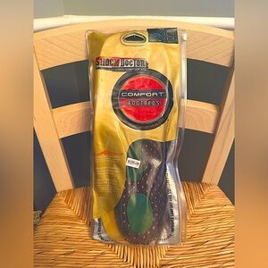 Comfort Footbeds - Black and Red by Shock Doctor Sports Technology (sz. 13.5-15)